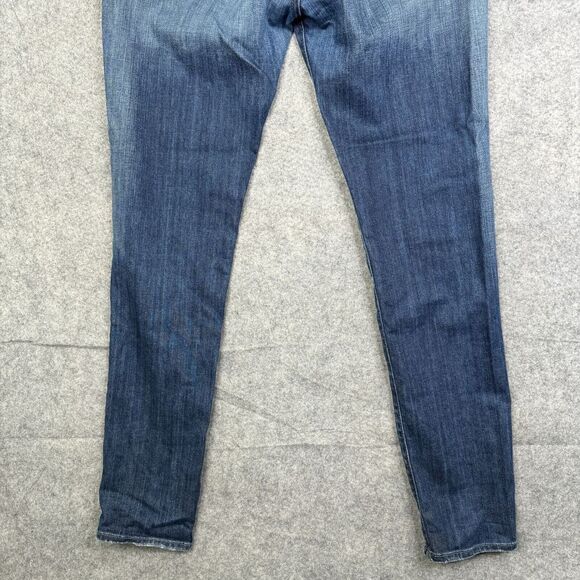 Fidelity Denim AXL Jeans Women's 28 Dark Wash Blue Denim Slim Leg Pants - Picture 13 of 13